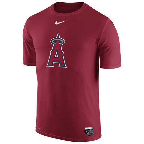 Los Angeles Angels of Anaheim Nike Authentic Collection Legend Logo 1.5 ...